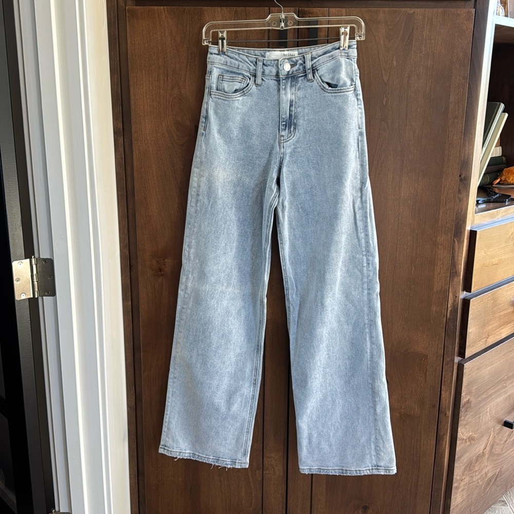 Bridge by Gly Ultra Stretch High Rise Wide Leg Jeans